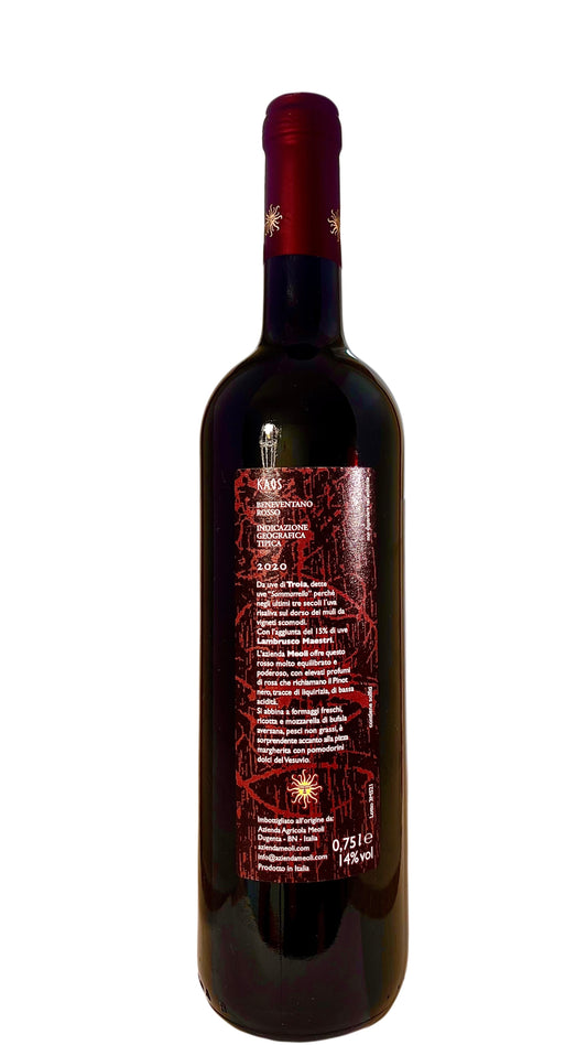 “Kaos” Rosso Beneventano IGT 2020